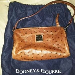 Dooney & Bourke ostrich mini barrel